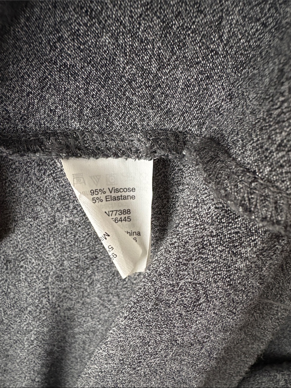 J. CREW Factory Maxi Long Skirt Heathered Grey L - Picture 4 of 6